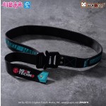 Moeyu x Hatsune Miku Neon Electronic Techwear Belt - Men's Trendy Tactical Canvas Belt with Metal Buckle